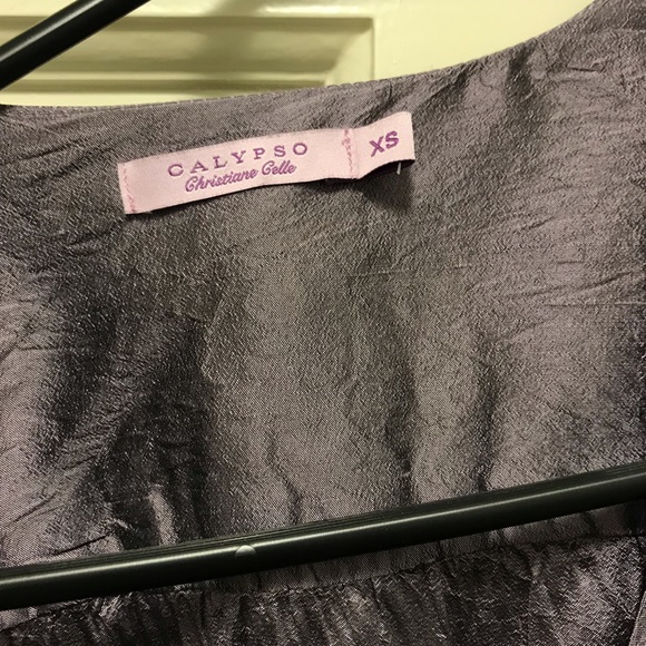 Classic calypso wrap dress NWOT - Picture 5 of 5